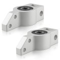 3c0199231d Front Lower Control Arm Rearward Bushing Bracket 2 Pcs Fit For Volkswagen Tiguan Passat Cc 