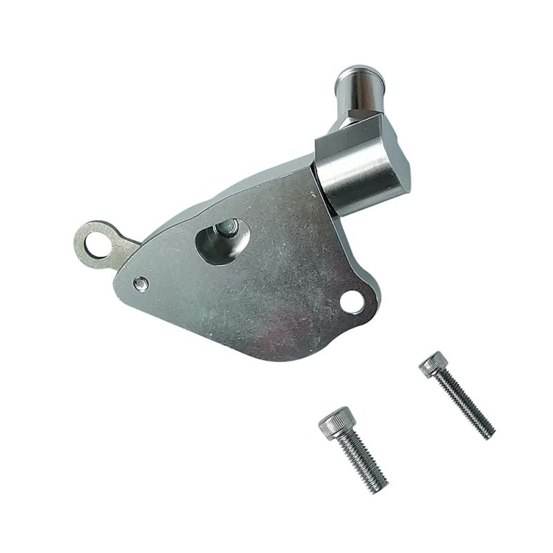 Intake Manifold Coolant Adapter Plate For Honda Acura K20 K24 Aluminum With 1 8 Npt Port Temp Sensor Model Gp20