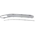 Mercedes-benz C32 Amg Bumper Trim 2002 2003 2004 Front Driver Side Molding Primed For Sedan With Avantgarde And Elegance 