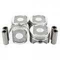 Dnj P297 40 Oversize Piston Set For 1996-2000 Honda Civic Civic Del Sol 1 6l Sohc L4 16v 1590cc 97cid D16y5 D16y8 