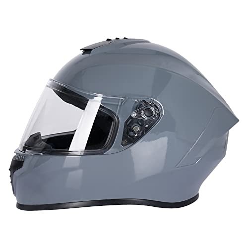 Full Face Motorcycle Street Bike Helmet With Gloves For Men And Women 2 Visors Dot Model Lock Bmx Atv Mtb Riding Road Racing