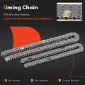 A-premium Engine Timing Chain Kit W Tensioner Fit Dohc 4cyl 2 0 4l Compatible With Chevy Buick Gmc Pontiac Saab Saturn Fits