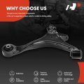 A-premium Front Right Lower Control Arm With Bushing Compatible Honda Civic 2001 2002 2003 2004 2005