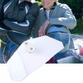 Qiilu Motorcycle Windscreen Universal Transparent Adjustable Windshield Wind Deflector