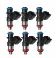 Gxcdizx 6 Set Fuel Injectors Repl 0280158233 5184085ac For 2011-2017 Jeep Grand Cherokee 3 6l 