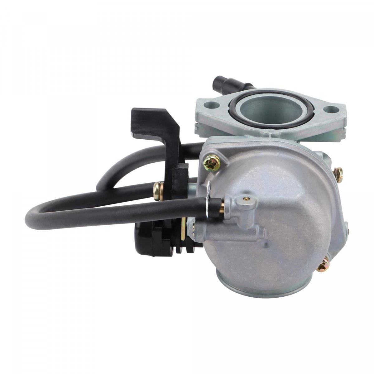 Pz25 25mm Carburetor Hand Choke With Air Filter Fuel Hose Line Intake Manifold Gaskets For 90cc 125cc 140cc Mini Quad Atv Dirt