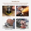Uxcell 7 Inch Hook And Loop Sanding Disc 180 240 Grit Flocking Sandpaper 8 Hole For Random Orbital Sander Paper 20 Pcs
