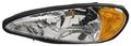 Driver Side Headlight Assembly Composite For Pontiac Grand Am Gm2502196 Waterproof Front Vehicle Light With Clear Lens And 