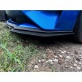 Hecasa Front Splitter Compatible With 2018-2023 Ford Mustang Gt Ecoboost Model Performance Pack 3-piece Lower Spoiler Body Kit