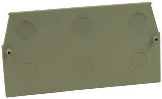 Weidmuller End Plate W Series Modular Terminal 1068300000