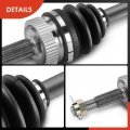 A-premium Pair 2 Rear Cv Axle Shaft Assembly Compatible With Nissan Rogue014020 Sport 2017-2020 2 0l 2 5l Awd Only Driver And