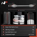 A-premium Pair 2 Rear Cv Axle Shaft Assembly Compatible With Nissan Rogue014020 Sport 2017-2020 2 0l 2 5l Awd Only Driver And