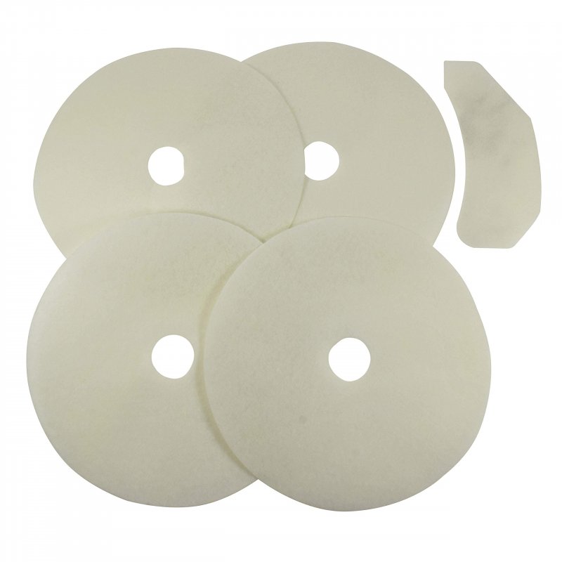 Hqrp Kit 5 Pieces Universal Cloth Dryer Filters For Sonya Syd-40e Syd-60e Panda Pan40sf Pan725sf Ctt Gyj60-58 Gyj50-q5