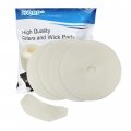 Hqrp Kit 5 Pieces Universal Cloth Dryer Filters For Sonya Syd-40e Syd-60e Panda Pan40sf Pan725sf Ctt Gyj60-58 Gyj50-q5