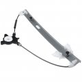 A-premium Power Electric Window Regulator Without Motor Compatible With Mazda Cx-9 2007-2015 Front Left And Right 2-pc