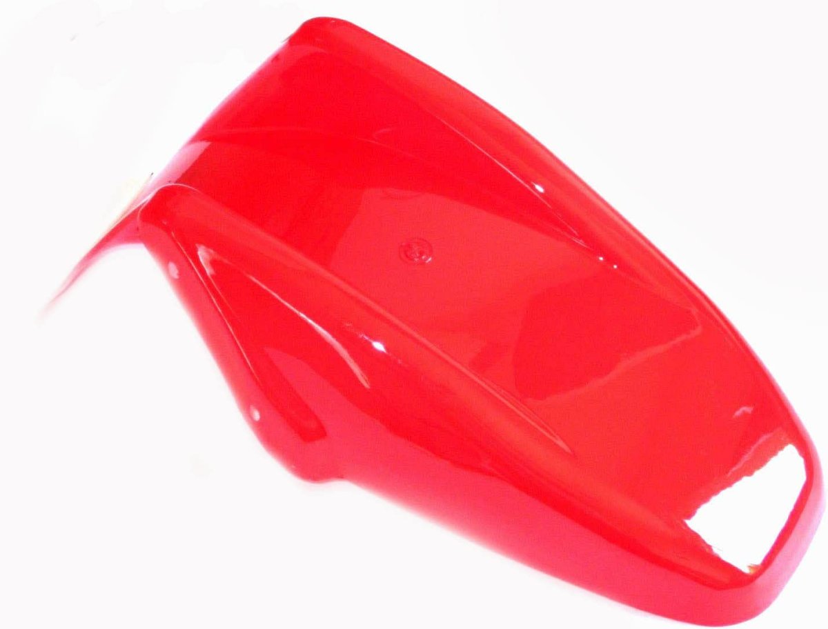 Front And Rear Plastic Fenders For 2 Stroke 47cc 49cc Pocket Bike Kids Red Universal Fit Piece Set