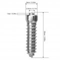 Kimiss Anti Slip Snow Tire Studs 50pcs Skid Screws M6x6mm Spikes For Racing Car Forklift Motorcycle Off Road Vehicle