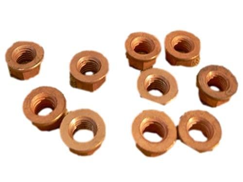 Turbocharger Nut Set Of 10 M10 For 2 0l 16v Turbo Petrol Lr025680 Fits Discovery Sport 2015 Onward Lr2 Range Rover Evoque And