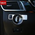 Inner Headlight Switch Button Trim Cover For Benz Gle W166 Coupe C292 2015-2017 