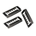 Bumper Retainers For Hyundai Genesis 2009 To 2014 Metal Silver Cover Retainer Fastener 0 51 In Face Diameter Replacement 86593 