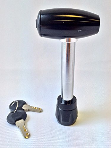 Maxxhaul 70367 5 8 Forged Steel Rotating Hitch Lock With Anodized Aluminum Locking Head