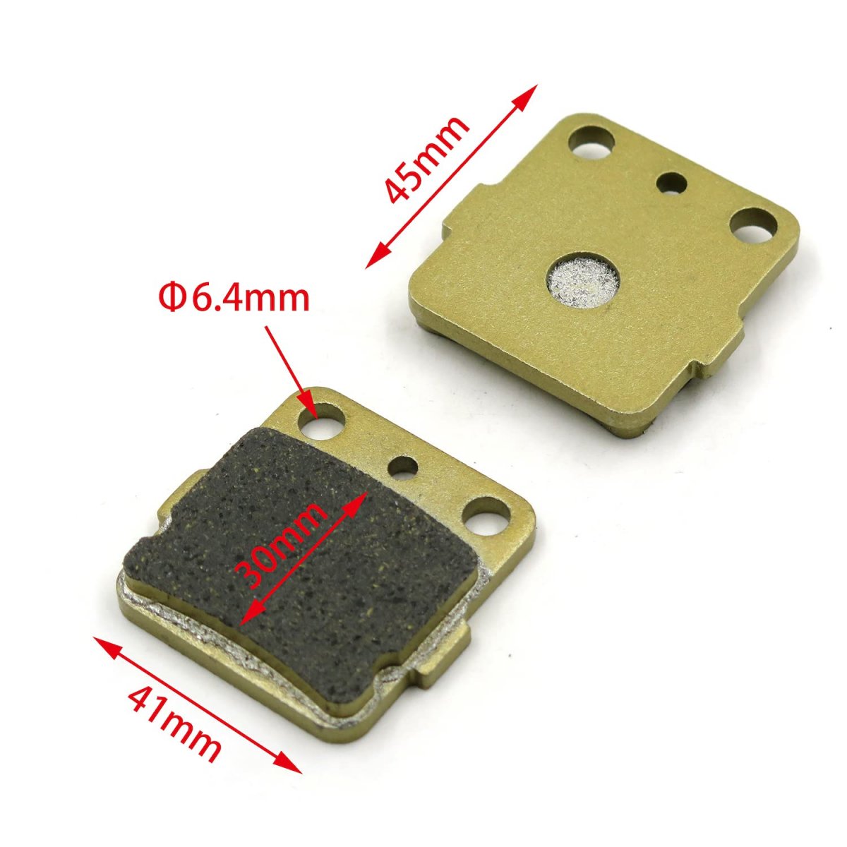 Httmt Disc Brake Pad Set For Arctic Cat Dvx 400 Atv Atc 350 Trx 250 Ex