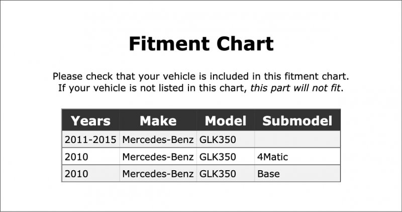 Rear Disc Brake Rotor For Mercedes-benz Glk350 2010 2011 2012 2013 2014 2015 Pc-284273