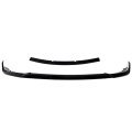 4pcs Front Bumper Lip For 2015-2022 Dodge Charger Srt Sedan 4 Door Air Chin Body Kit Spiltter 