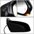 To1321404 Factory Style Passenger Right Side Mirror Manual Folding Power Adjust Heated Glass Turn Signal Blind Spot Detection