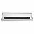 Xmhf Aluminum Alloy Rectangle Wire Cable Grommet Hole Cover Organizer For Office Desk Computer Table 11 3 15 Inch 280 X 80mm 