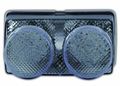 Top Zone Tzy-038-int Clear Integrated Tail Light 