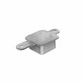 Square Stainless Steel Post Cap To Top Rail Connector Component For Flat Wood Or Metal Intermediate 