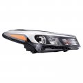 Loyalheartdy For 2017 2018kia Forte Forte5 Halogen Front Headlights Assembly Right Passenger Side Headlamps Chrome Housing 
