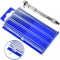 20 Pc Mini Hss Twist Micro-drill Bits Set Index 61-80 W Steel Hand Drill Hobby