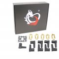 Aip Electronics Dragon Fire Race Series Universal 10mm Distributor Boot And Terminal Kit Compatible With Non Hei Point Style