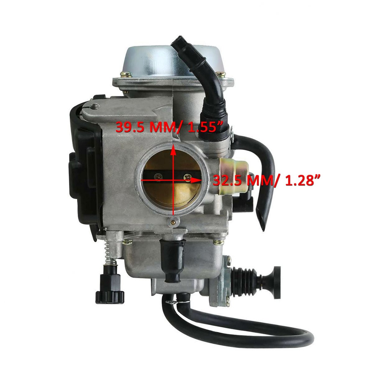 Carburetor For Honda Rancher 350 Trx350te Trx350tm Trx350fm 2000 To 2006 Atv Carb With Spark Plug And Fuel Filter
