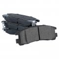 Brake Pads Rear Set Semi-metallic All-weather Mechanics Choice For 1991-1999 Mitsubishi 3000gt