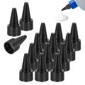 80 Pcs Snip Tip Applicator 0 71 Extra Tips Caps For Glue Replacement Plastic Adhesive Nozzle And Precision Bottle Tubes 