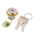 Uxcell 17 5mm Thread Dia Closet Drawer Toolbox Tubular Security Cam Lock W 2 Keys