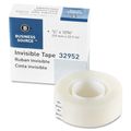 Wholesale Case Of 25 Bus Source Premium 3 4 Invisible Tape-invisible Tape Refill Roll 1 Core X1296 Clear 