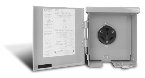 Connecticut Electric Cesmps13hr 30-amps 120-volt Rv Power Outlet