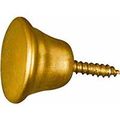 National Spectrum Brands Hhi N213-496 5 8-inch Bright Brass Knob 2-pack 