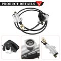 Pro Bat Go Kart Rear Hydraulic Brake Caliper Assembly With Pads For 50-125cc Taotao Atv Quad
