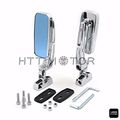 2 X Cnc Machined Aluminum Anti-glare Glass Rearview Mirrors 6mm Thread B074r7n6f1 