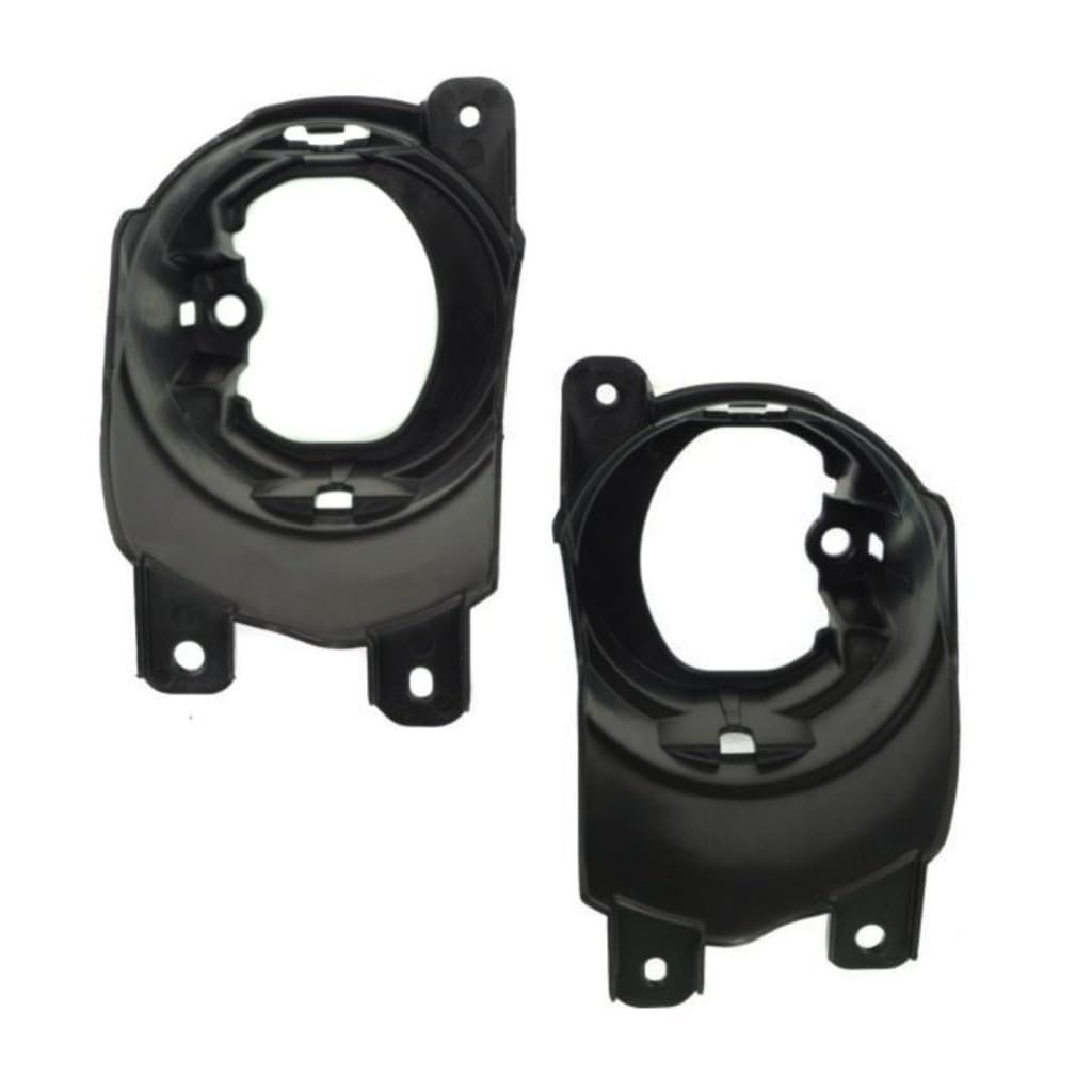 Fog Light Brackets For Toyota Sequoia 2008 2017 Driver And Passenger Side Pair Plastic Replacement 521250c050 521260c040