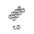250pcs M3 304 Stainless Steel Hex Socket Screws Nuts Assortment Kit Set A Pan Head