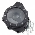 Httmt- 99-20 Gsxr1300 Black See Through Engine Stator Cover Compatible With Suzuk Hayabusa