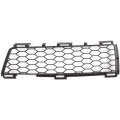 Front Bumper Grille For Pontiac Vibe 2003 2004 Passenger Side Textured Black Plastic Part Number 88969808 And Gm1200493 