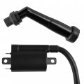 Caltric Ignition Coil With Spark Plug Boot Cap Compatible Yamaha V Star 650 1998-2011 2013-2016