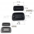 Httmt Duc-brake002- Alloy Brake Fluid Oil Reservoir Cap Cover Compatible With Ducat Monster 695 696 796 S2r